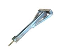 AL-KO Long Corner Steady Fixed Foot 510mm 205817 Caravan