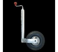 Al-Ko Plus Jockey Wheel With Pneumatic Rubber Tyre For Caravans And Motorhomes
