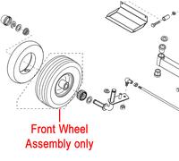 AL-KO Tractor Front Wheel Assembly 46174101