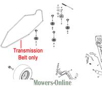 AL-KO Tractor Transmission Drive Belt 473268