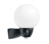 AL Monza/Garda Sensor Light 77W Lamp Black, No Ballast Required, Glass