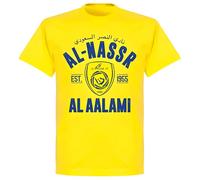 Al Nasr Men's Established T-Shirt in Yellow | Size: Medium Al Nasr Yellow M