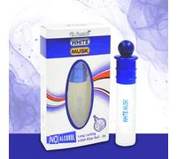 Al Nuaim White Musk Attar Roll On Alcohol Free 6ml