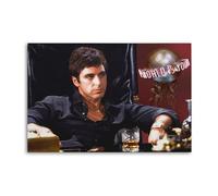 Al Pacino Tony Montana The World Is Yours Poster Decorative Painting Canvas Wall Posters And Art Picture Print Modern Family Bedroom Decor Posters 08x12inch(20x30cm)