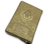 Al Quran Al Karim Pocket Size (Palm Size) - Gold Zipper Case