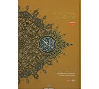 Al-Quran Al-Karim The Noble Quran A4 with English Translation - (cover color may vary)