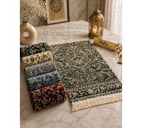 Al Rawdha Al Sharifa Prayer Mat (Green) (Green (origional Rawdah))