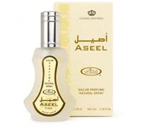 Al Rehab Aseel Eau de Parfum Spray 35ml | Arabic Perfume | Oriental Oud, Rose, Vanilla & Sandalwood | Long Lasting Fragrance