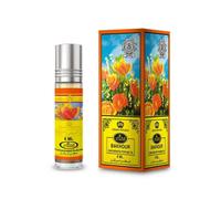 Al Rehab Crown Perfumes Bakhoor 6Ml Roll-On Oil Al Rehab In Yellow Yellow