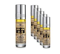 Golden Sand Perfume Oil - 6ml Roll On Perfume by Al-Rehab Crown Perfumes (Box of 6)