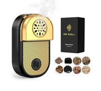 Al salama Handheld Mini Electric Incense & Bakhoor Burner | USB Rechargeable Aromatic Diffuser Pulse Burning Suitable Bakhoor Burner for Home/Meditation/Travel