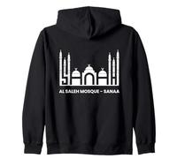 Al-Saleh Mosque Sanaa Yemen Sana'a Local Tourists Tourism Zip Hoodie