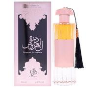 Al Wataniah Durrat Al Aroos - Floral and Fruity Perfume 85ml - Delicate and Elegant Scent - Ideal for Daily Use and Special Occasions