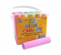 AL510 Chalk for Children Tub of 20 Giant Assorted Colours