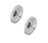 Al6061 CNC-Machined Pulley Wheel for Integration into Custom Cable Systems and Modular Resistance Training Equipment Builds (2pack)