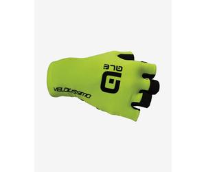 AlÃ© Velocissimo Crono Short Gloves Yellow Fluo - XL