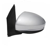 ALaaaaL Car Rearview Mirror Assembly For City GM6 2015 2016 2017 2018,Adjustable Lens/Electric Folding Auto Wing Mirror Assembly,A-Silver-Left-Without Light