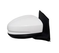 ALaaaaL Car Rearview Mirror Assembly For City GM6 2015 2016 2017 2018,Adjustable Lens/Electric Folding Auto Wing Mirror Assembly,A-White-Right-Without Light