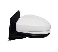 ALaaaaL Car Rearview Mirror Assembly For City GM6 2015 2016 2017 2018,Adjustable Lens/Electric Folding Auto Wing Mirror Assembly,A-White-Left-Without Light