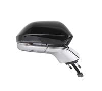 ALaaaaL Car Rearview Mirror Assembly For Lincoln MKZ 2013 2014 2015 2016 2017 2018 2019 2020,Adjustable Lens/Electric Folding Auto Wing Mirror Assembly,A-Black-Right-15 Wire
