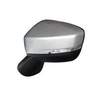 ALaaaaL Car Rearview Mirror Assembly For Mitsubishi Eclipse Cross 2018 2019 2020 2021,Adjustable Lens/Electric Folding Auto Wing Mirror Assembly,Silver-Left