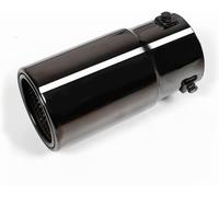 ALaaaaL Car Tail Pipe Muffler For Toyota Land Cruiser Prado LC150 2010-2022,Stainless Steel Car Muffler End Pipe Exhaust Tips Automobile Parts Exhaust Pipe Modification,A/Black