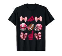 Alabama Coquette Bow Cheer Football Mom Women Girls Boy Kids T-Shirt