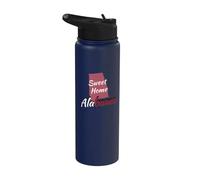 Alabama Home Sweet Home State Pride Stainless Steel Insulated Water Bottle