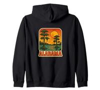 Alabama Pride Southern Charm Zip Hoodie
