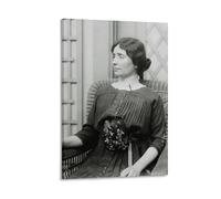 Alabama Socialists Helen Keller Celebs Poster Poster Painting Canvas Wall Art Living Room Posters Painting 20x30inch(50x75cm)