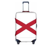 Alabama State Flag Luggage Cover Suitcase Trolley Case Protector Elastic Washable Anti Scratch Fit 18-32 Inch