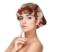 Alabama State Flag On Old Wood Grain Postcard Premium Satin Sleep Cap - Protect Your Hair in Style, Black, One Size-M