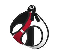 Alabama State Flag Print Dog Harness,Pet Leash Vest For Small To Medium Dogs,Perfect For Outdoor Adventures