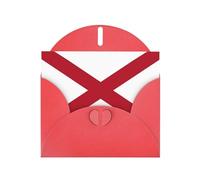 Alabama State Flag Print Greeting card Blank card with envelope,Unique Designs for Festivals Invitations