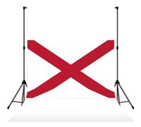 Alabama State Flag Print Portable Photo Backdrop 5x7ft Background Drop For Photo Photoshoot Backdrop For Content Creator