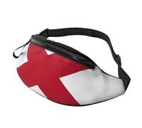 Alabama State Flag Print Unisex Pack Waist Bag Travel Accessory for Outdoor Activities and Everyday Use