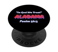 ALABAMA STATE In God We Trust Bible Verse PopSockets Adhesive PopGrip