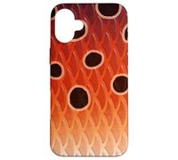 Alabama State Red Fish Skin Scale Art Fishing Décor Gifts Case for iPhone 16 Plus