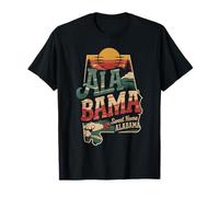 Alabama Sweet Home State - Bama Pride Outdoor Graphic T-Shirt