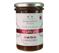 Alabasinis Greek Flower & Forest Honey 250g - Raw, Natural & Unfiltered