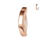 ALACLO 16G Labret Stud, G23 Titanium Vertical Labret Lip Piercing Jewelry, Gold Eyebrow Ring Clicker Belly Button Ring Hoop For Women Men, Titanium, no gemstone