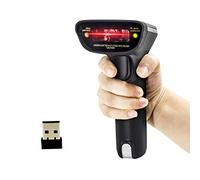 Alacrity 1D Wireless Laser Barcode Scanner, 2in1 2.4GHz Wireless USB Wired Handheld Barcode Reader, 6708LA