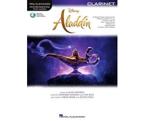 Aladdin Alan Menken Book and Audio Online Clarinet Hal Leonard