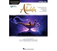 Aladdin Alan Menken Book and Audio Online Violin Hal Leonard