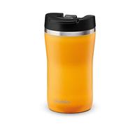 Aladdin Barista Café Thermavac Leak-Lock Stainless Steel Thermos Travel Mug for Hot Drinks 0.25L Sun Yellow - Keeps Hot for 2.5 Hours - BPA-Free Reusable Coffee Cups - Leakproof - Dishwasher Safe