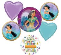 Aladdin Birthday Party Supplies Princess Jasmine Orbz Balloon Bouquet Decorations