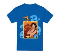 Aladdin Diamond In The Rough, With Abu & The Magic Lamp T-Shirt Royal | Size: XL Aladdin Royal XL