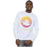 Aladdin Flying Sunset Sweatshirt Disney White 4XL