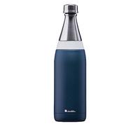 Aladdin Fresco Thermavac Stainless Steel Water Bottle 0.6L Deep Navy - Leakproof - Keeps Cold for + 10 Hours - BPA-Free - Dishwasher Safe - Reusable Thermos Flask with Durable Finish