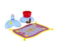 Aladdin Genie Egg Cup | Magic Carpet Levitating Effect Plate | Egg Holder & Topper with Genie Design